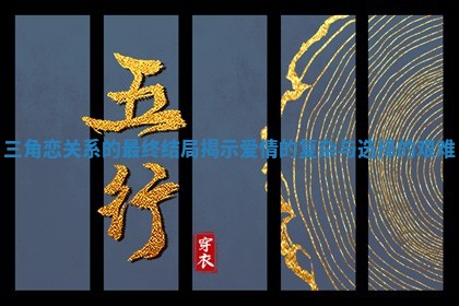 三角恋关系的最终结局揭示爱情的复杂与选择的艰难
